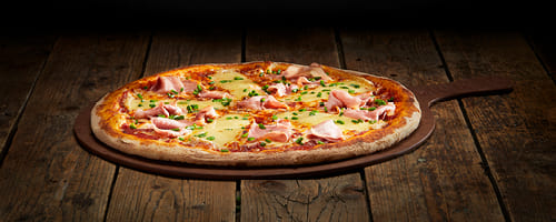 Pizza Fribourgeoise Basilic & Co