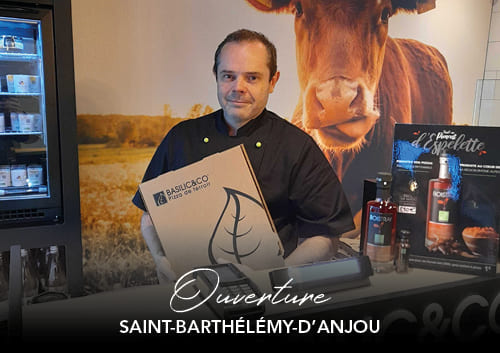 Pascal Roque gérant de la pizzeria Basilic & Co Saint-Barthélémy d'Anjou