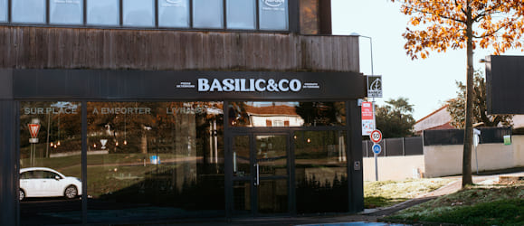 Façade de la pizzeria Basilic & Co Cholet (Plessis)