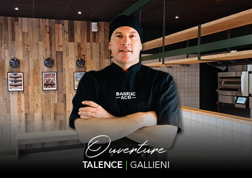 Aymeric De La Brosse dans la pizzeria Basilic & Co Talence (Gallieni)