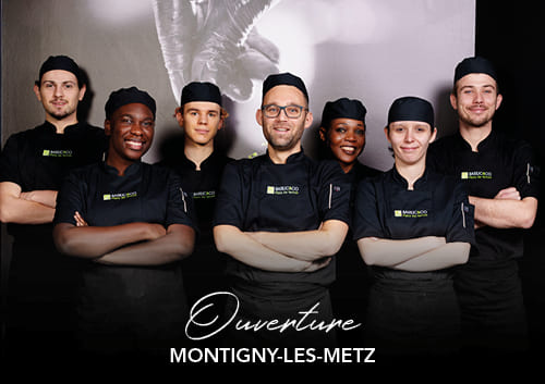 Pierre Monier et son équipe à la pizzeria Basilic & Co Montigny-lès-Metz