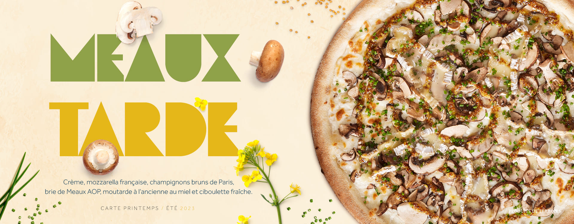 Pizza Meaux'Tarde des restaurants Basilic & Co