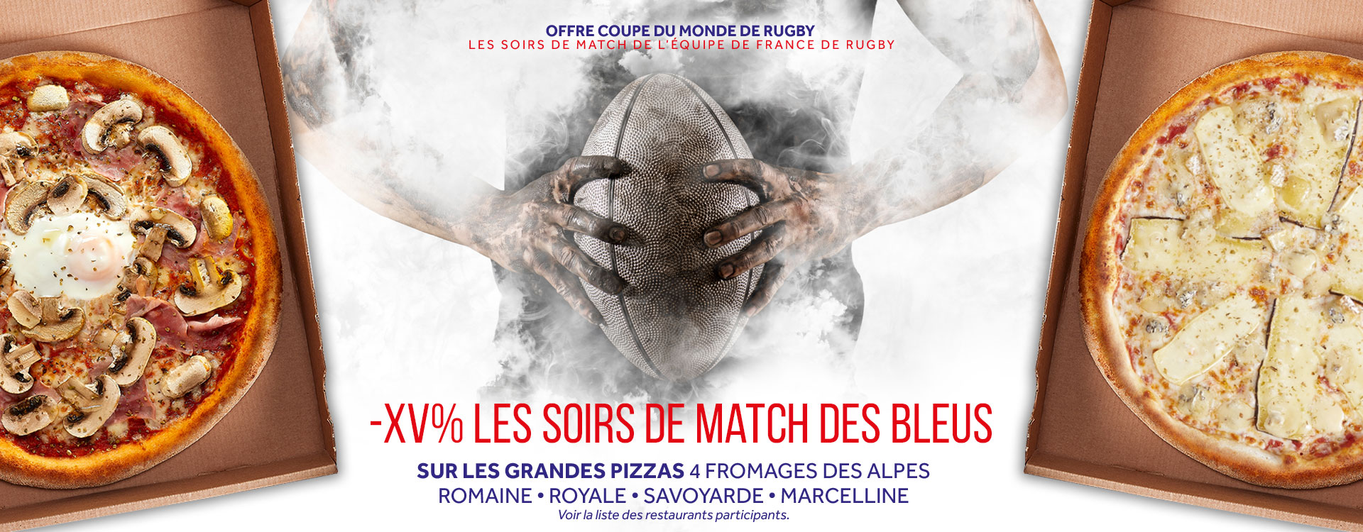 Offre Coupe du Monde de Rugby Basilic & Co