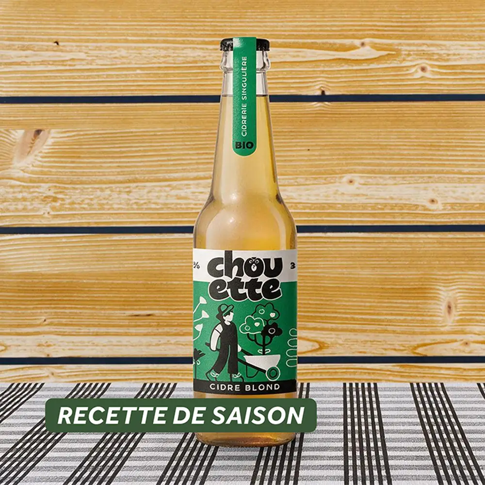 Cidre Chouette carte Automne Basilic & Co