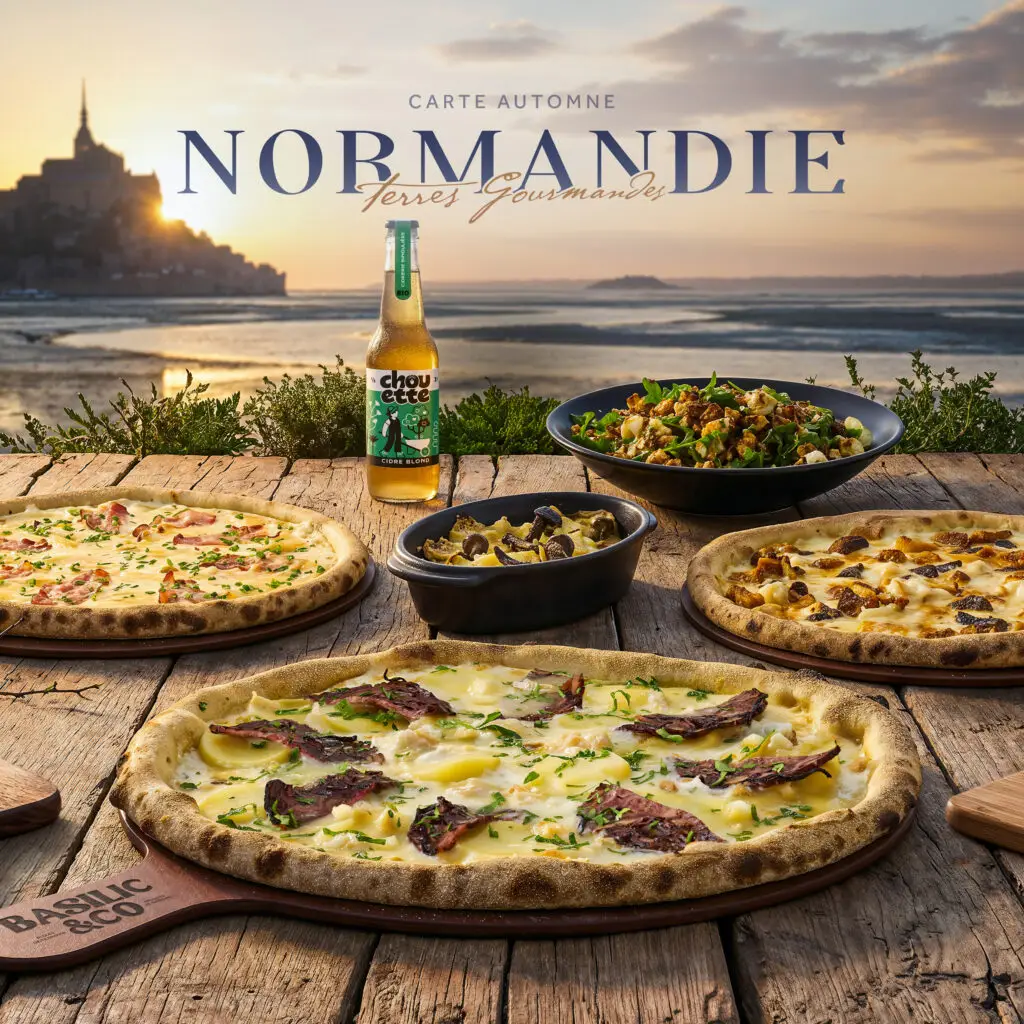 Carte Automne Normandie - Franchise Basilic & Co