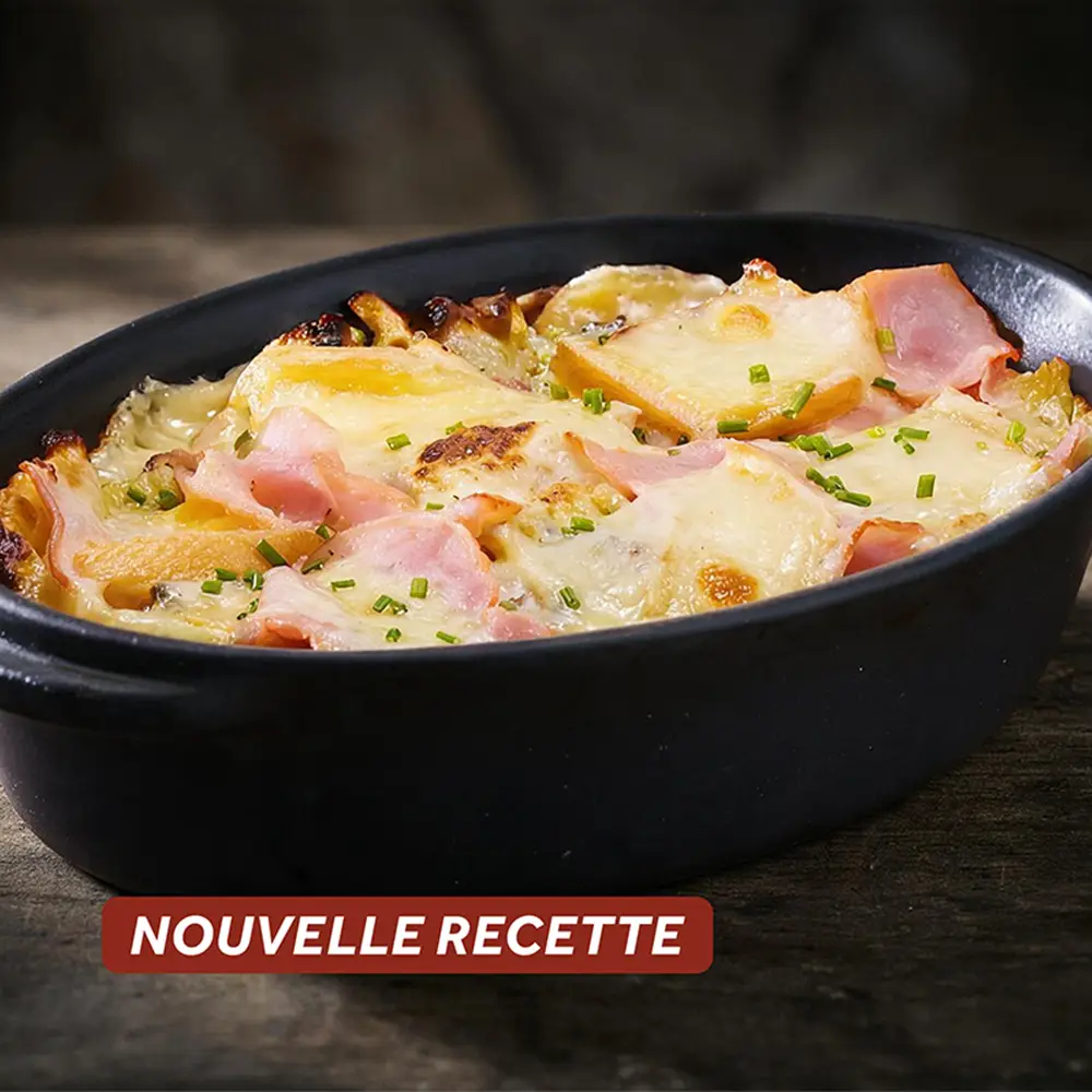 Gratin Raclette Basilic & Co
